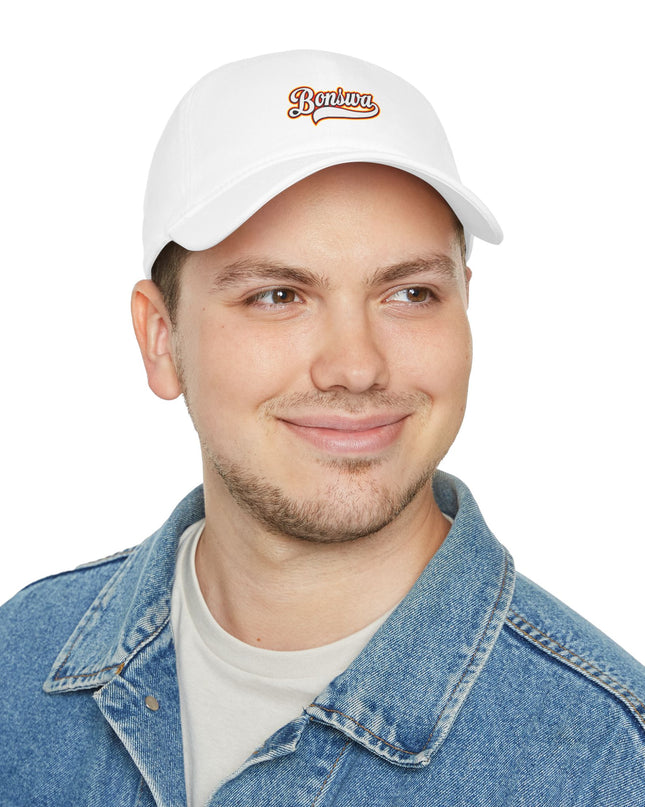 Bonswa Printed Baseball Cap  Haitian-Inspired Classic Hat for Everyday Wear - CreoleSizzle