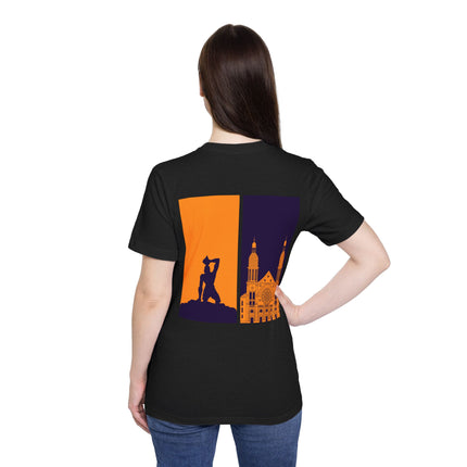 The Dual Heritage Tee Haitian Identity Reimagined USA-Made Premium Unisex T-Shirt