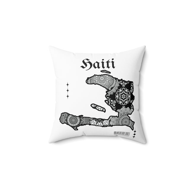Haiti Mandala Pillow Double-Sided Elegance for Your Home - CreoleSizzle
