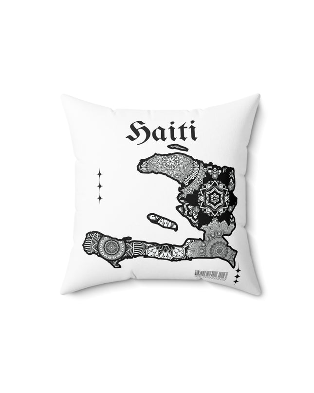 Haiti Mandala Pillow Double-Sided Elegance for Your Home - CreoleSizzle