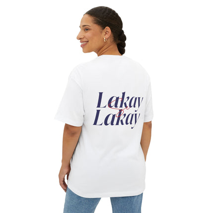 Lakay se Lakay Heritage Oversized Tee Haitian Roots Collection Unisex Streetwear, Everyday Wear, Trendy Apparel Haitian Street Vibes Graphic on Back