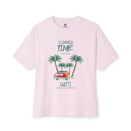Haiti T-Shirt Caribbean Vibes Series Unisex Premium Crewneck T-Shirt