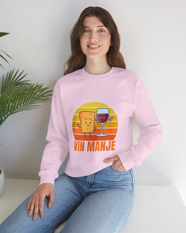 Vin Manje Unisex Sweatshirt Celebrate Haitian Culture with Comfort and Style Culture with Comfort and Style - CreoleSizzle