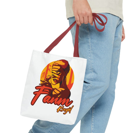Fanm Kreyòl Limited Edition Heritage Tote Creole Woman Empowerment Design - CreoleSizzle