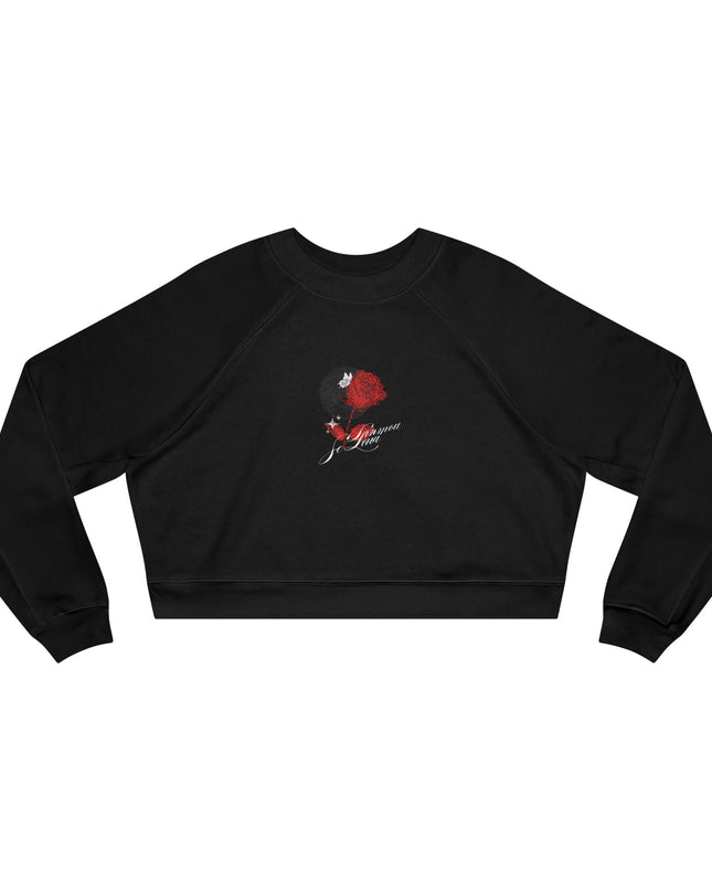 Lanmou Se Lavi Raglan Pullover Sweatshirt – Haitian Love is Life Design | Ultra-Soft & Stylish - CreoleSizzle
