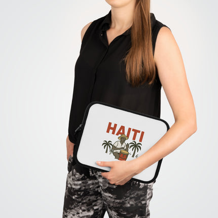 Haiti Roots and Palms Agricultural Heritage Laptop Sleeve Land Legacy Series - CreoleSizzle