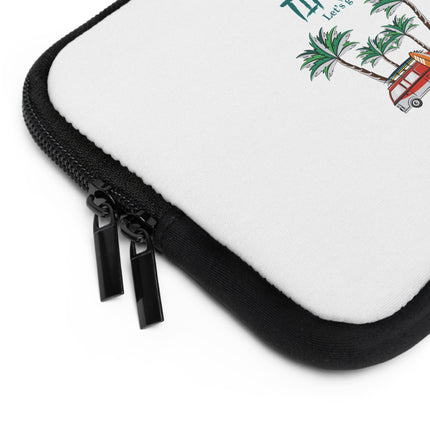 Summer Time Limited Edition Tropical Haiti Laptop Sleeve Creole Heritage Collection - CreoleSizzle