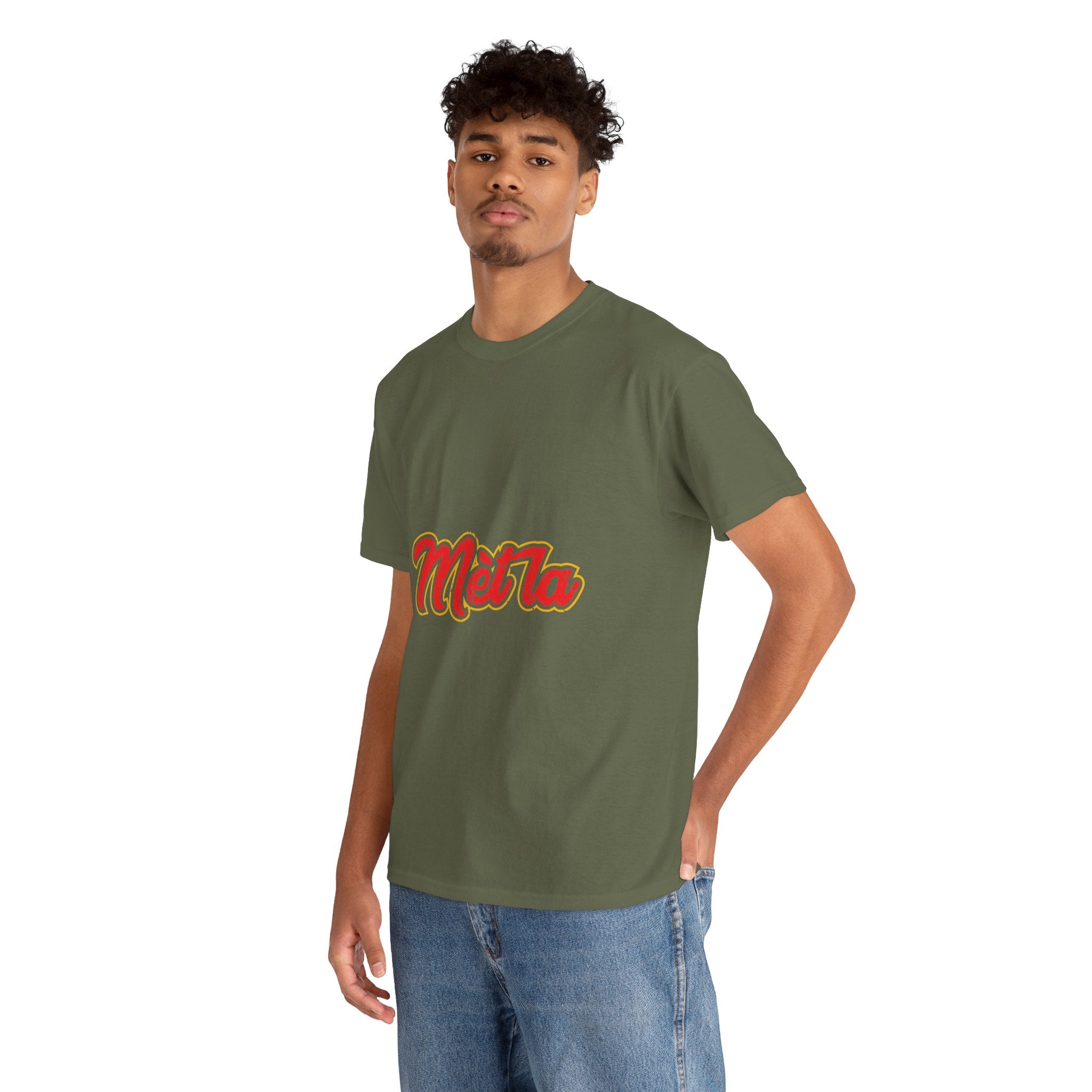 Exclusive Mèt La T-Shirt Representing Strength and Leadership in Haitian Unity Cultural Pride Apparel Unisex Cotton Comfort Fit Express Delivery available