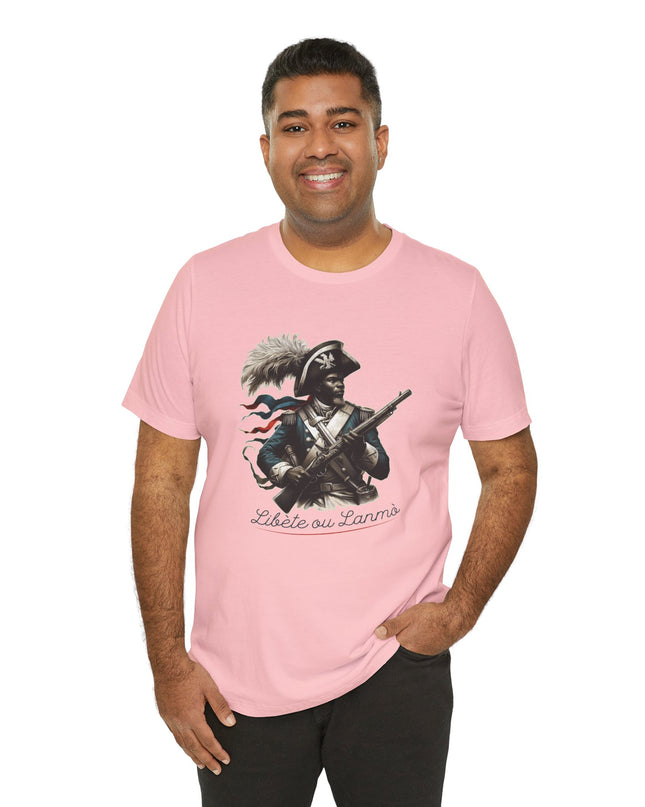 Liberté ou La Mort – Revolutionary Heritage Sweatshirt | Haitian Pride Apparel, Unisex Jersey Short Sleeve Tee