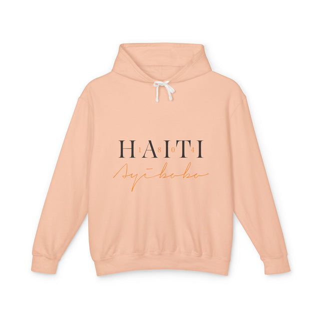 1804 Haiti Heritage Hoodie Unisex Lightweight Sweatshirt Freedom & Culture Apparel Unique Souvenir