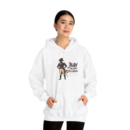 The Warrior’s March Jean-Jacques Dessalines Hoodie Haitian Freedom Series Unisex Heavy Blend