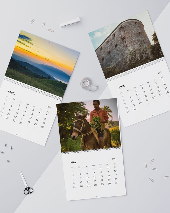 Haiti Wall Calendar 2025 - Perfect Gift for Travelers and Island Lovers, Office Gift, Secret Santa, Stunning Photos - CreoleSizzle