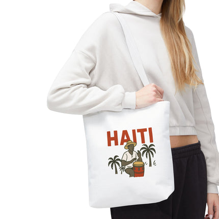 Haiti’s Heartbeat Limited Edition Heritage Tote Agricultural Roots Design - CreoleSizzle