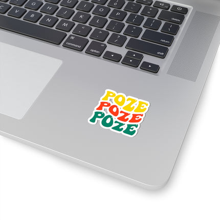 Poze Poze Poze Vinyl Sticker Durable and Stylish Haitian-Inspired Decals Kiss-Cut Stickers - CreoleSizzle