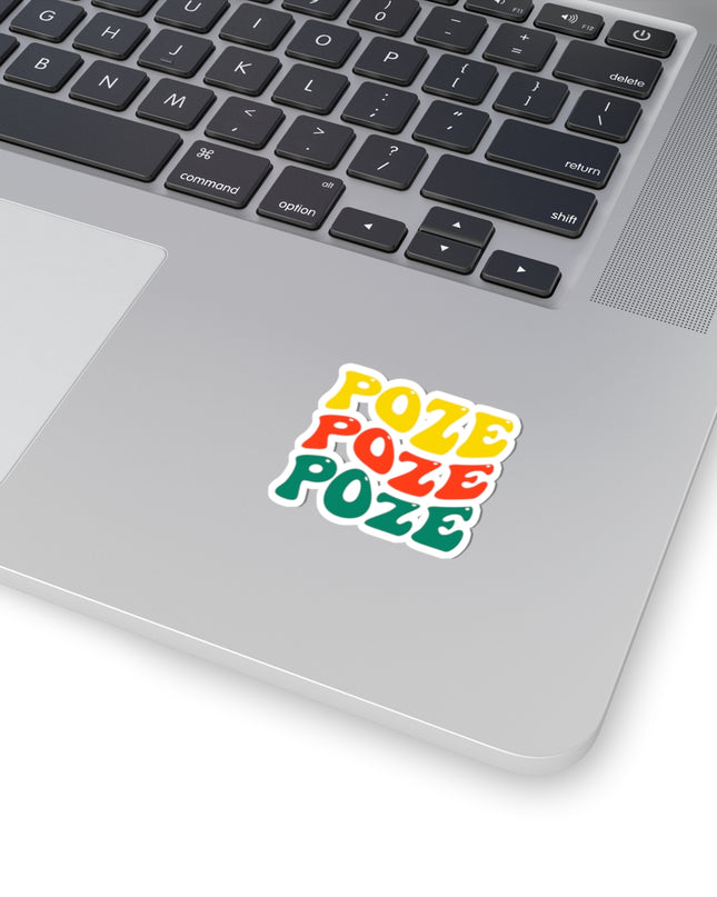 Poze Poze Poze Vinyl Sticker Durable and Stylish Haitian-Inspired Decals Kiss-Cut Stickers - CreoleSizzle