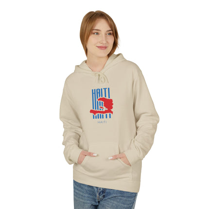 Bold Haitian Identity Hoodie Unisex Streetwear Sweatshirt Culture Pride Apparel Festivals