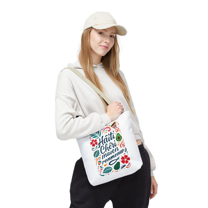Haiti Chéri Mwen Renmenw Limited Edition Heritage Tote Love Letter to Haiti - CreoleSizzle