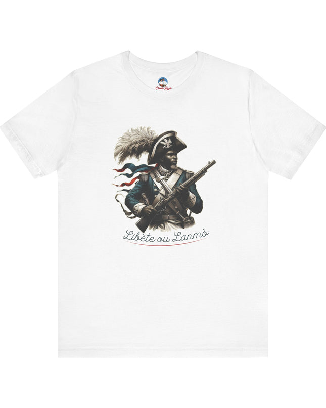 Liberté ou La Mort – Revolutionary Heritage Sweatshirt | Haitian Pride Apparel, Unisex Jersey Short Sleeve Tee