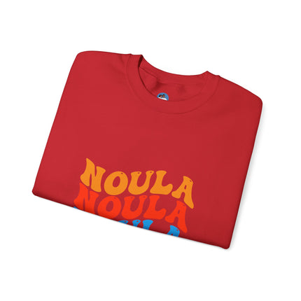 Haitian Pride Crewneck Sweatshirt Nou La Design Premium Ethically Made Apparel Chill with Haitian Cultural Flair - CreoleSizzle
