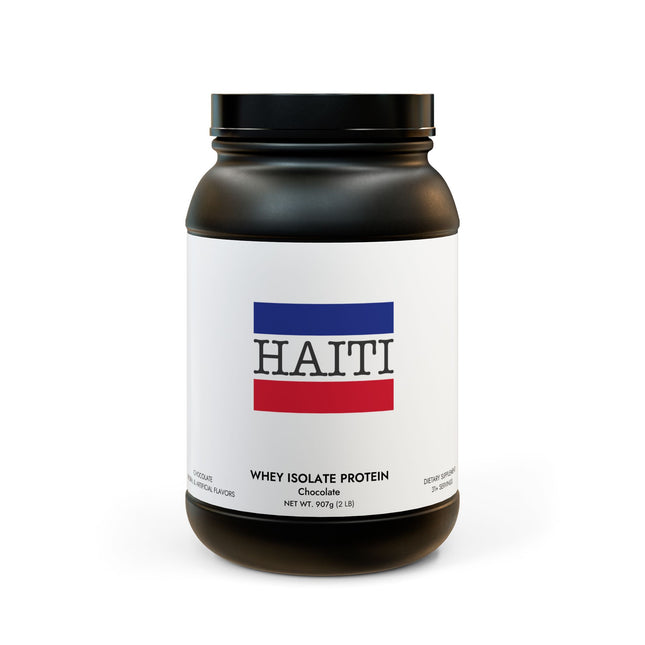 Haiti Flag Emblem Collector’s Edition Tee Limited Heritage Drop Protein Supplement