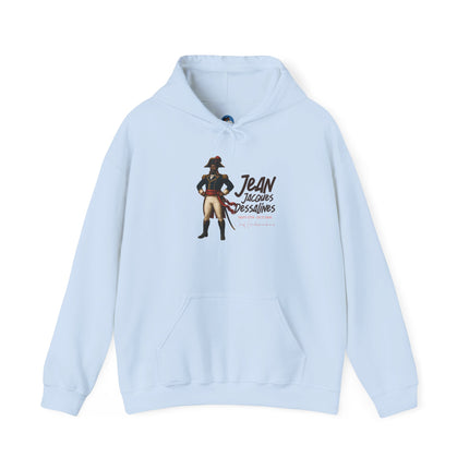 The Warrior’s March Jean-Jacques Dessalines Hoodie Haitian Freedom Series Unisex Heavy Blend