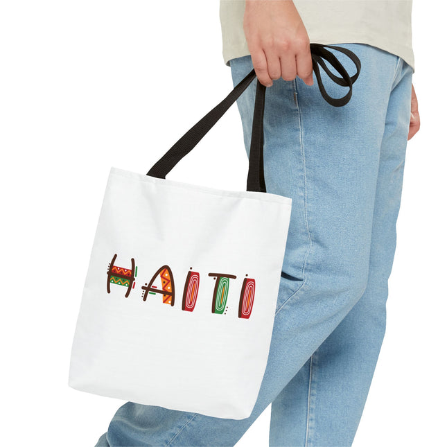 Haiti Art Limited Edition Heritage Tote Bag African Roots Design - CreoleSizzle
