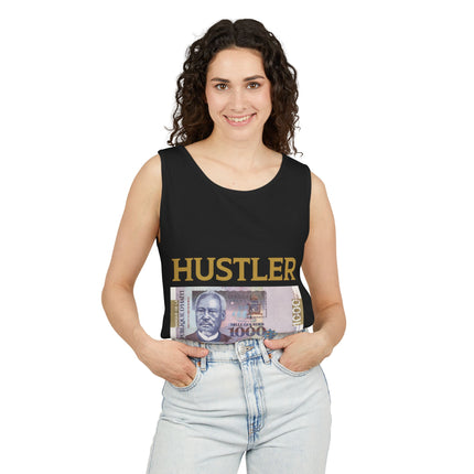 The Hustler’s Banknote Haitian Grit Tank Top Economic Creativity Series Unisex Summer Streetwear