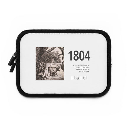 1804 Plantation Memory Haitian Independence Archival Edition Heritage Laptop Sleeve - CreoleSizzle