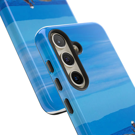 Haitian Fisherman Phone Case – Coastal Art Design – Durable, Stylish Caribbean Inspired Case - CreoleSizzle
