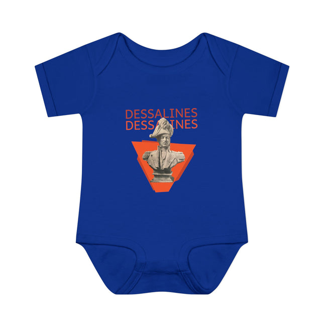 Infant Bodysuit Dessalines Statue Design Bold Heritage Apparel for Babies Cultural Pride Baby Clothes & Unique Gift