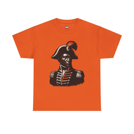 The Visionary’s Gaze Haitian Hero Tribute Tee Revolutionary Legacy Series Unisex Heavy Cotton T-Shirt