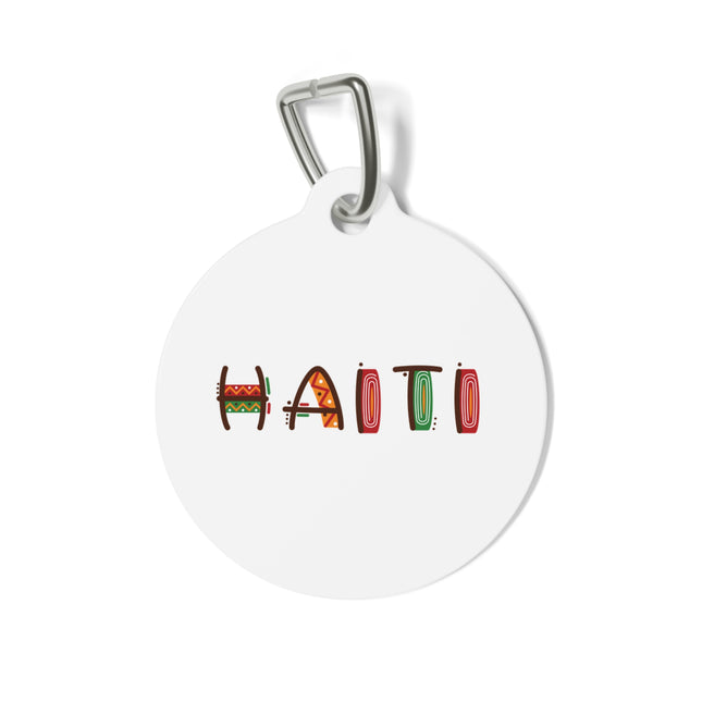 Haiti in Color Limited Heritage Edition Pet Tag Artistic Roots Collection