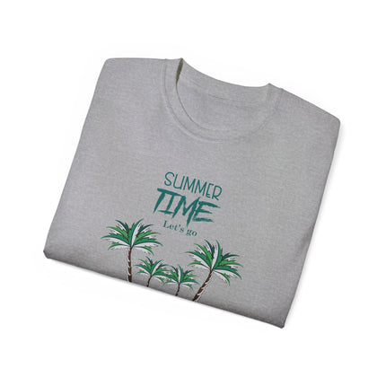 Summer Time in Haiti  Tropical Escape Tee  Haitian Sunshine Series  Unisex Ultra Cotton Tee,