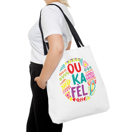 Ou Ka Fè’l Limited Edition Creole Motivation Tote Inspirational Haitian Design - CreoleSizzle