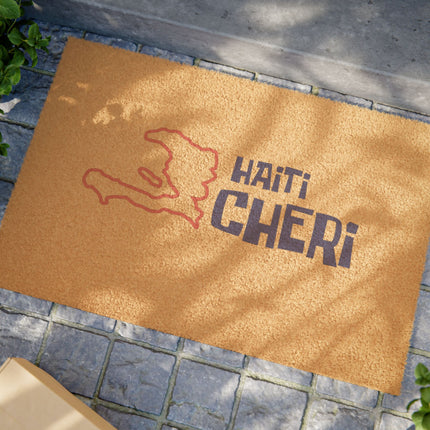 Haiti Chéri Limited Heritage Welcome Doormat Cultural Home Edition Rustic Welcome Mat