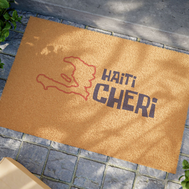 Haiti Chéri Limited Heritage Welcome Doormat Cultural Home Edition Rustic Welcome Mat