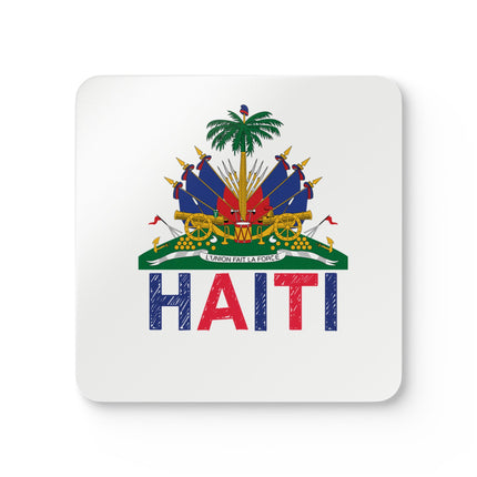 First Ayiti A Child's Pride Coaster Set Kreyòl Heritage Crayon Art Coasters