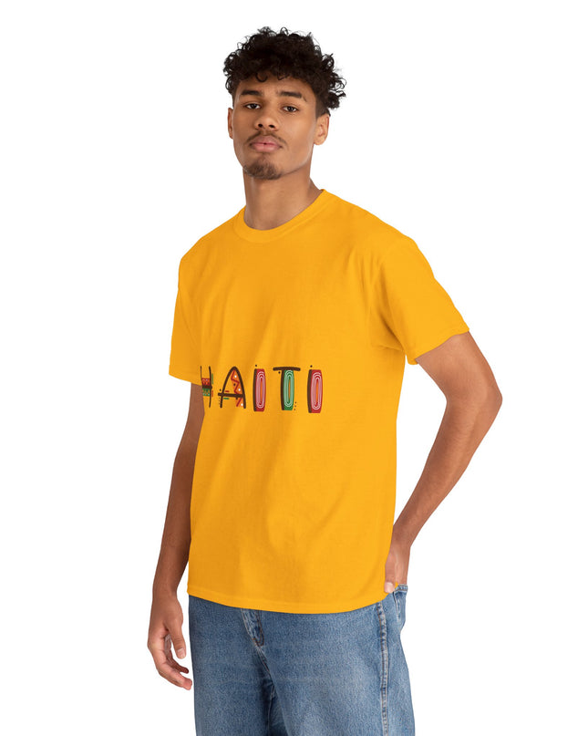 Haiti in Color – Premium Heritage Tee | Cultural Pride Shirt, Ethnic Streetwear Unisex Heavy Cotton Tee