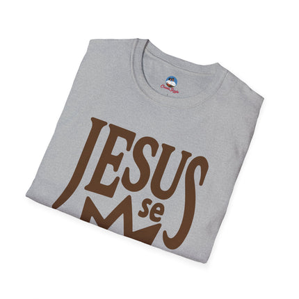 Jezi Se Wa Jesus is King T-Shirt Haitian Faith Series Premium Crewneck Faith-Inspired Unisex Softstyle T-Shirt
