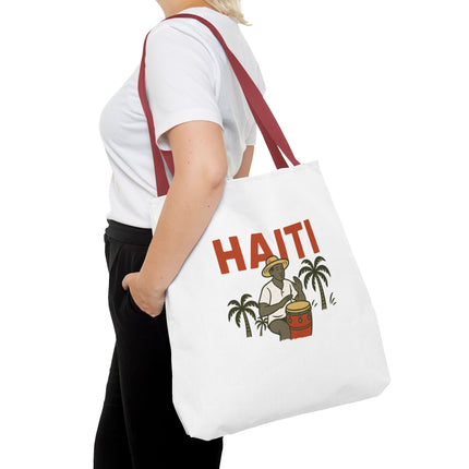 Haiti’s Heartbeat Limited Edition Heritage Tote Agricultural Roots Design - CreoleSizzle