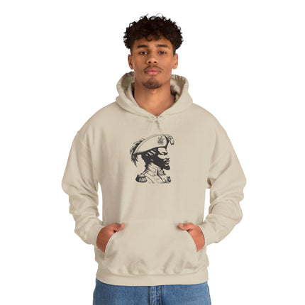 The Visionary’s Resolve Haitian Revolutionary Hoodie Heritage Collection Unisex Heavy Blend™ Bold Graphic Hoodie