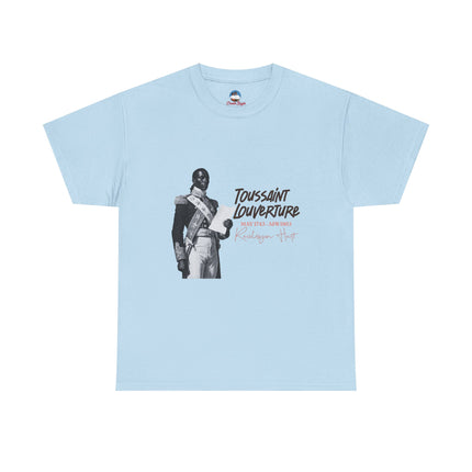 The Visionary Commander Tee Toussaint Louverture Legacy Haitian Revolution Apparel Unisex Heavy Cotton T-Shirt