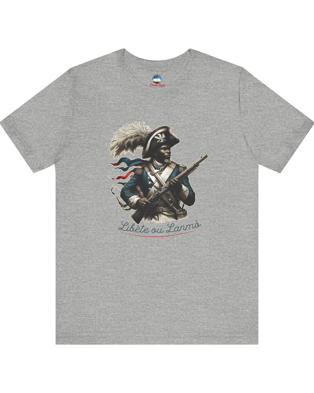 Liberté ou La Mort – Revolutionary Heritage Sweatshirt | Haitian Pride Apparel, Unisex Jersey Short Sleeve Tee