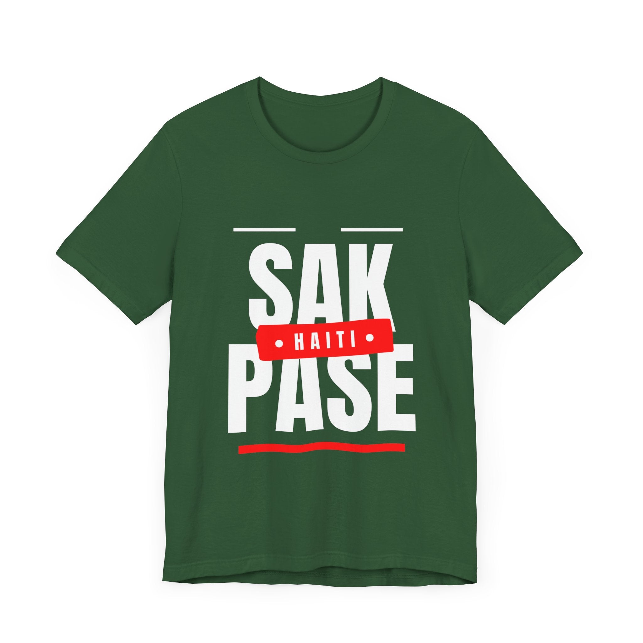 Sak Pase Haiti T-Shirt Celebrate Haitian Heritage in Style Unisex Jersey Short Sleeve Tee