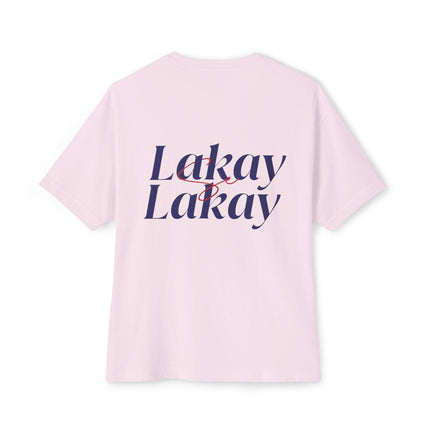 Lakay se Lakay Heritage Oversized Tee Haitian Roots Collection Unisex Streetwear, Everyday Wear, Trendy Apparel Haitian Street Vibes Graphic on Back