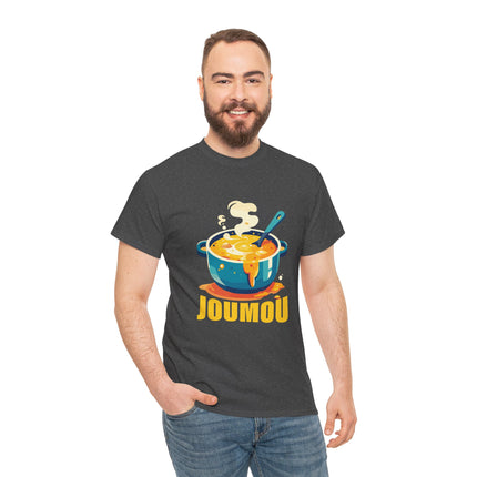 Premium Joumou T-Shirt Celebrating Haitian Heritage and Freedom Unisex Heavy Cotton Tee - CreoleSizzle