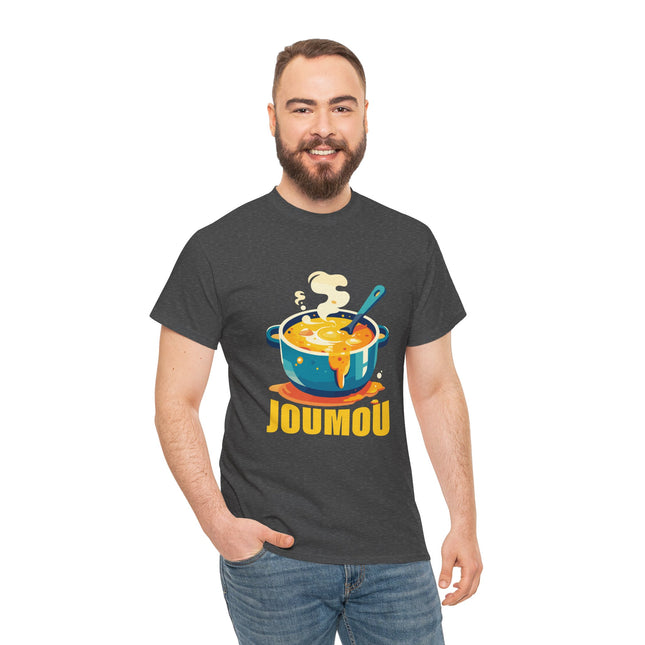 Premium Joumou T-Shirt Celebrating Haitian Heritage and Freedom Unisex Heavy Cotton Tee - CreoleSizzle