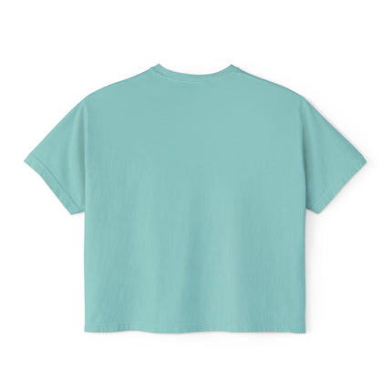 Haiti Chéri Mwen Renmenw Women’s Heritage Boxy Tee Cultural Love Note Design Caribbean Pride Collection, Travel T-Shirt