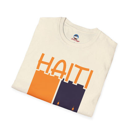 Faith & Fire Negre Marron Cathedral Legacy T-Shirt Haitian Spirit Series Unisex Premium Crewneck Haiti Graphic Tee