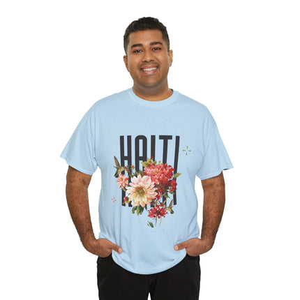 Haiti Bloom Floral, A soft, elegant tribute to Haiti’s beauty, resilience, and the culture that continues to bloom.